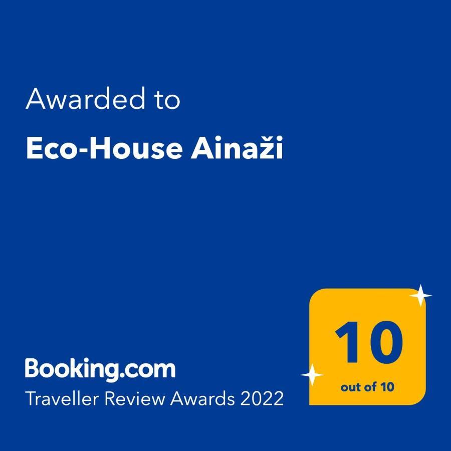 Вилла Eco-House Айнажи Экстерьер фото