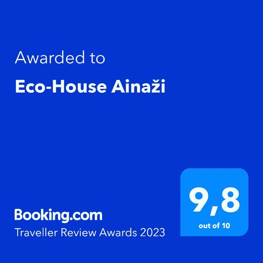 Вилла Eco-House Айнажи Экстерьер фото