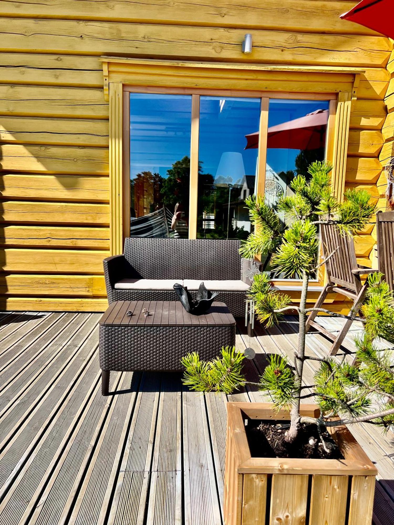 Вилла Eco-House Айнажи Экстерьер фото